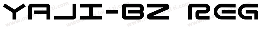 YAJI-BZ Regular字体转换